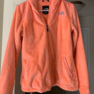 North Face hooded full zip Jacket